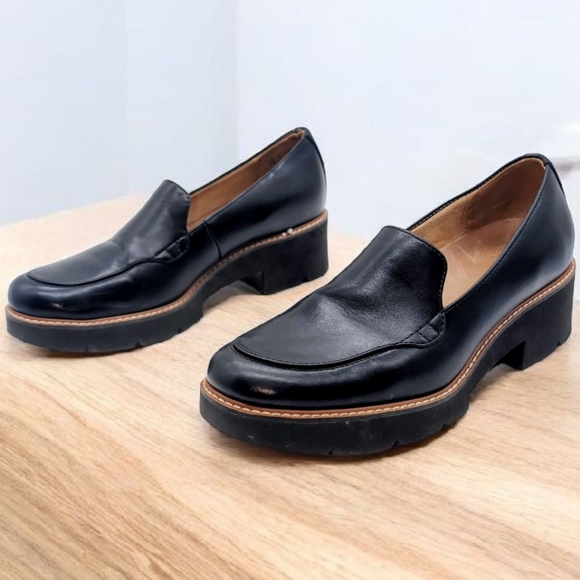 Naturalizer Shoes - Naturalizer Sz 10 Cabaret Women's Black Heeled Loafers